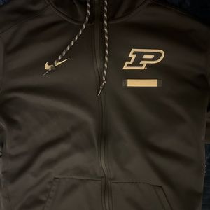 Nike Purdue Dri-Fit Sweater Zip Up